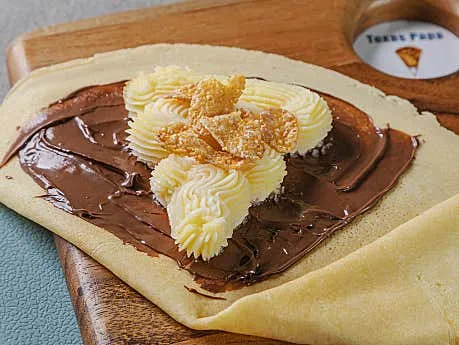 커스터드 크림 크레페