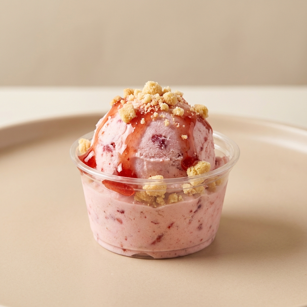 딸기 아이스크림