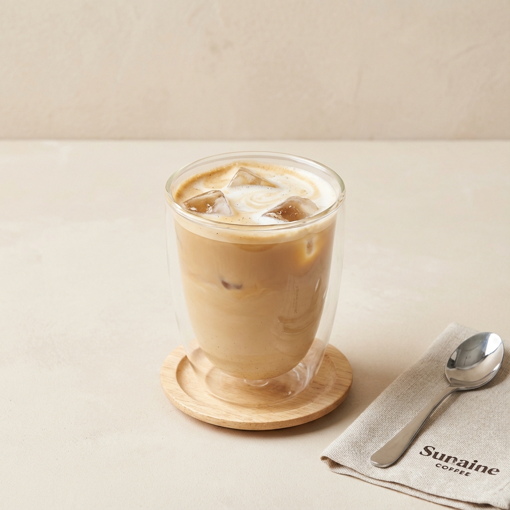 바닐라라떼 (ICE)